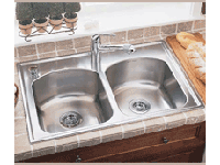 AMERICAN STANDARD Culinair kitchen sink one hole SS