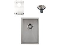 Ticor S3610 Undermount 16-Gauge Stainless Steel Kitchen Sink + Accessories