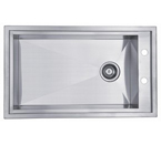Dawn DSQ2917 Undermount Square Single Bowl Stainless Steel Sink