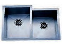 Delta Double Bowl Undermount Stainless Steel Sink 50x50 Signature Series 16 Gauge DL-3320