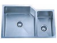 Delta Double Bowl Undermount Stainless Steel Sink 70x30 Signature Series 16 Gauge DL-HA009