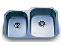 Delta Double Bowl Undermount Stainless Steel Sink 40x60 18 Gauge DL801R