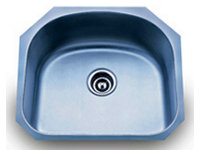 Delta D Shape Single Bowl Undermount Stainless Steel Sink 18 Gauge DL861