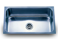 Delta Rectangle Single Bowl Undermount Stainless Steel Sink 18 Gauge DL868
