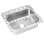 ELKAY 25X22 Dayton 4H Select SINK STAINLESS DJ125224