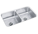 Elkay 31x16 Undermount Double Bowl Sink ELUH3116