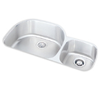 Elkay 36x21x10 Undermount Double Bowl Sink ELUH362110R