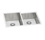 ELKAY Avado Dbl Bowl Offset Sink S Steel EFRU312010R
