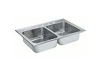 MOEN Camelot Double Bowl SInk STAINLESS STEEL 22213