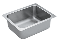 MOEN Lancelot UM SIngle Bowl Kitchen Sink 22353