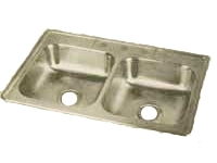 ELKAY 33X22 Dayton 3H Select SINK STAINLESS KJ233223