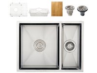 Ticor S408 Undermount 16 Gauge Stainless Steel Kitchen Sink + Accessories