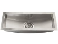 Ticor TR3000 18" Undermount Stainless Steel Kitchen Prep Sink 16G With Free Deluxe Strainer