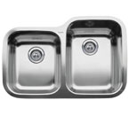 Blanco Supreme Inset/Flushmount 1-3/4" Reverse Double Bowl Sink