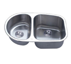C-Tech-I Linea Imperiale Capraia LI-200-SD Double Bowl Stainless Steel Sink