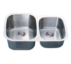 C-Tech-I Linea Imperiale Garda LI-300-S Double Bowl Stainless Steel Sink