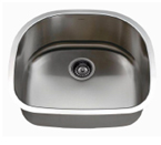 C-Tech-I Linea Imperiale Patras LI-800-M Single Bowl Stainless Steel Sink