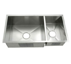 C-Tech-I Linea Amano Molino LI-2100 Double Bowl Stainless Steel Sink