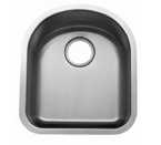 C-Tech-I Linea Beoni Bolseno LI-UK-S100 Single Bowl Stainless Steel Sink