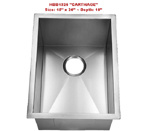 Homeplace Carthage HBB1520 Single Bowl Stainless Steel Sink