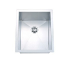 Dawn BSQ131610 Undermount Bar Single Bowl Stainless Steel Sink