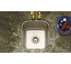 Houzer Club Undermount Square Bar/Prep MS-1708-1