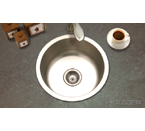 Houzer Hospitality Topmount Round Bar/Prep SCF-1830-1