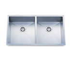 Pelican PL-HA120 Double Bowl Handmade Stainless Steel Sink