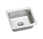 Elkay Lustertone LFRQ1918 Topmount Single Bowl Stainless Steel Sink