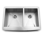 Suneli AP3320BL Double Bowl Apron Stainless Steel Sink