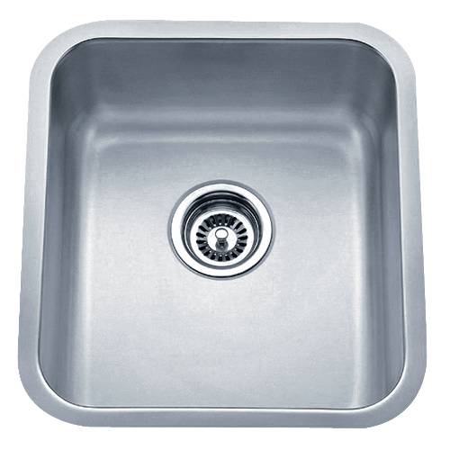 Wells Sinkware 18 Gauge Undermount Single Bowl Stainless Steel Kitchen Sink SSU1618-8