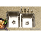 Houzer Medallion Classic Undermount 60/40 Double Bowl MEC-3220SR-20
