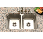Houzer Eston Undermount 50/50 Double Bowl 18G STD-2100-20