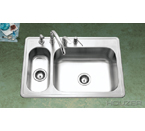 Houzer Premiere Legend 80/20 Double Bowl LHD-3322-20