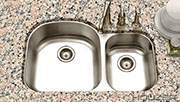 Houzer Eston Undermount 70/30 Double Bowl 16G PNC-3200SR-1