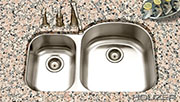 Houzer Eston Undermount 70/30 Double Bowl 16G PNC-3200SL-1
