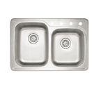 Blanco Spex II 1-3/4" Drop-In Double Bowl Sink