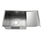 C-Tech-I Linea Amano Nogara LI-2100-DB Single Bowl Stainless Steel Sink