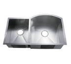 C-Tech-I Linea Amano Murlo LI-2200-D Double Bowl Stainless Steel Sink