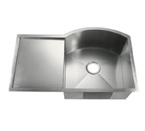 C-Tech-I Linea Amano Visso LI-2200-DBD Single Bowl Stainless Steel Sink