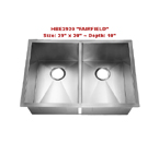Homeplace Fairfield HBE2920 Double Bowl Stainless Steel Sink