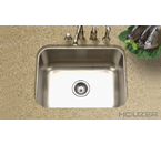 Houzer MS-2309 Undermount Single Bowl Stainless Steel Sink