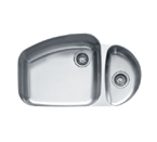 Franke Vision VNX160 Undermount Double Bowl Stainless Steel Sink