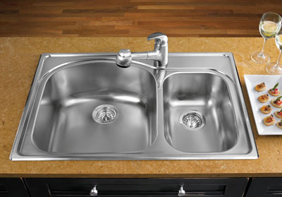 Blanco Wave Plus Drop In 33 Bowl Sink Stainless Sinks