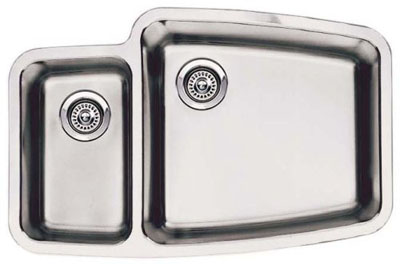Blanco Performa Undermount Large 1-1/2 Reverse Double Bowl Sink