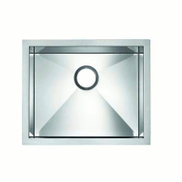 BLANCO Microedge Single Bowl Kitchen Sink STAINLESS ST 516199