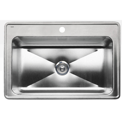 Blanco Magnum Large Single Bowl Drop-In Sink - Depth 12"