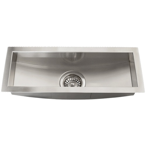 Ticor TR3000 18" Undermount Stainless Steel Kitchen Prep Sink 16G With Free Deluxe Strainer