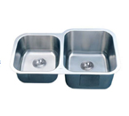 C-Tech-I Linea Imperiale Dalmacia LI-300-D Double Bowl Stainless Steel Sink