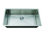 C-Tech-I Linea Amano Emilia LI-1900-R Single Bowl Stainless Steel Sink